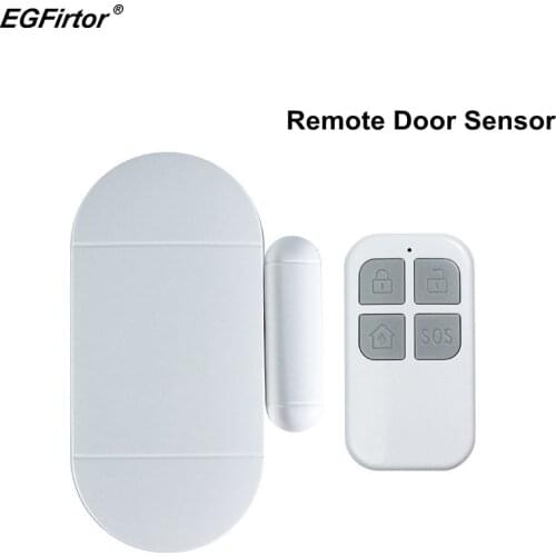 Remote Control Window Door Sensor Wireless Home Security Anti-theft Alarm System 433MHz Battery Door Alarm Detector