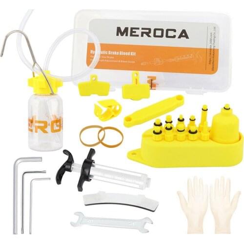 Universal Bicycle Hydraulic Disc Brake Oil Bleed Kit For Shimano Sram Magura Tektro Bike Brake MTB Repair Tools Accessories