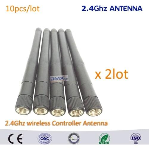 Vip price 10pcs/lot 2.4Ghz Mini WiFi Wireless dmx512 controller antenna for stage light