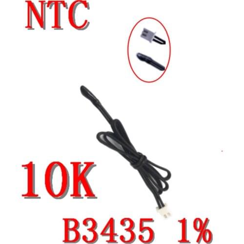 Air head / water drop head NTC thermistor B3435/10K NTC temperature sensor 10K B3435 negative number thermostat NTC10K-3435
