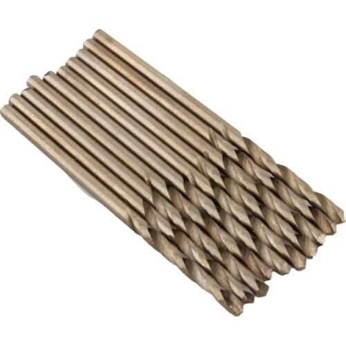 10Pcs/Lot Straight Shank 2mm Twist Drill Bits Micro HSS Twist Drilling Bit Electrical Drill Tool Power Carpenter Drilling Tools