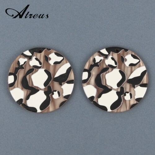 2pc/Set Resin Flatback Charms Pendant for Keychain Earring Necklace Design Jewelry Making Finding Scrapbooking DIY Accessories