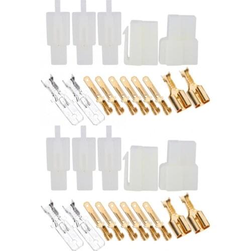 2PCS Electric Bicycle Controller Plug Plastic Connector Pin Set Replacement Accessories For Car Motorcycle Electric Bicycle