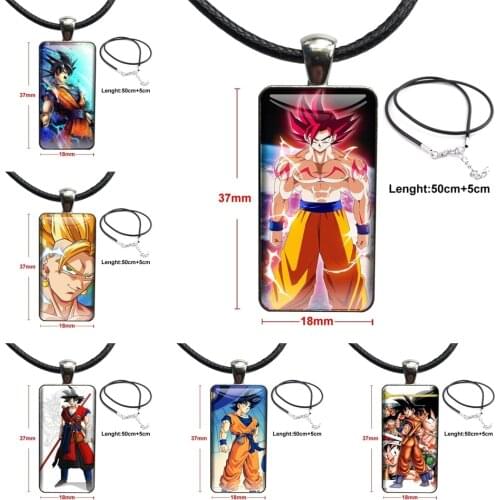 Ab92 Wallpaper Dragonball Z Goku Fire For Women Girls Ladies Statement Best Gift The Latest Steel Color Glass Cabochon With