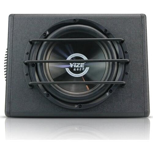 Car subwoofer car audio subwoofer 10 "12V active subwoofer overweight car audio speaker with Bluetooth