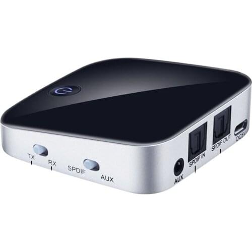Wireless Bluetooth-compatible receiver BTI-029 2-in-1 adapter 3.5 mm AUX SPDIF audio transmitter receiver adapter