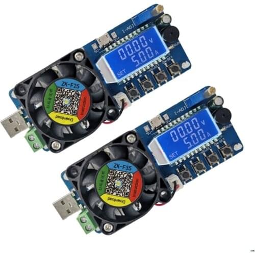 Electronic Load USB Load Tester 35W Constant Current Battery Capacity Tester
