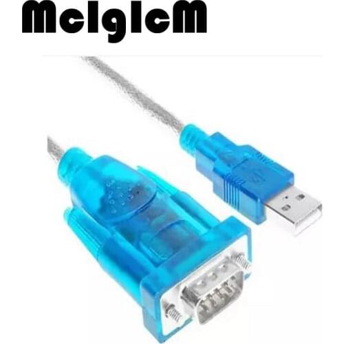 New HL-340 USB to RS232 COM Port Serial PDA 9 pin DB9 Cable Adapter support Windows7-64