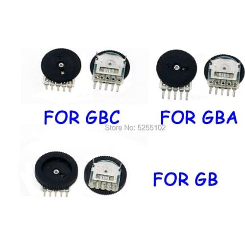 10pcs Volume Switch For GB Classic GBA GBC Volume Switch Replacement for GameBoy Advance Color Motherboard Potentiometer