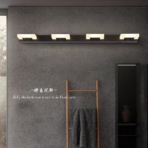 Nordic 2-4 pcs Led Mirror Headlight for Bathroom Waterproof Bathroom Cabinet wall Lighting Post-modern Toilet makeup wall sconce