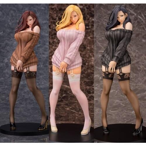 Vogue 3 Color Super Sexy Statue Shiho Kujo Super Sexy 29cm Take Off Daiki Oda Non Illustration 1/6 Scale Figure Model Toys