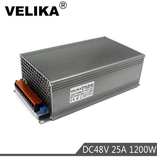 High Power supply dc 48V 25A 1200W Regulated Switching switch Power Adapter Transformer 110 220V AC-DC SMPS For Stepper Motor