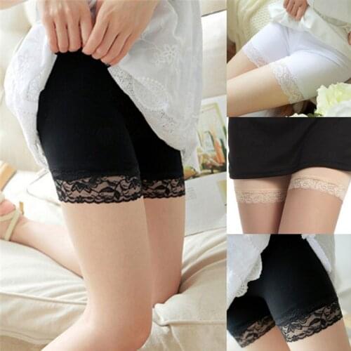 Women Safety Shorts Pants Seamless Nylon High Waist Panties Seamless Anti Emptied Boyshorts Pants Girls Slimming Underwea