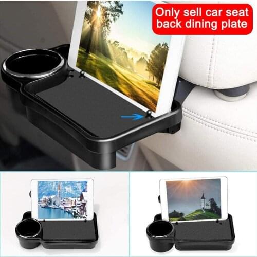1 x Car Drink Tray Holder Universal Car Rear Back Desk Table Cup Food Stand Drink Tray Holder Phone N1C8