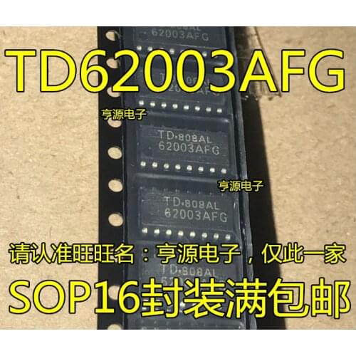 10PCS TD62003 TD62003AFG 62003AFG SOP-16 IC