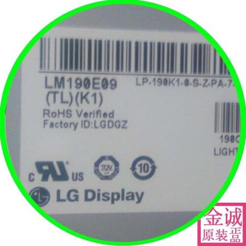 100% original New LM190E09-TLA1 TLK1 original industrial LCD screen lm190e08-tlc1 tld1
