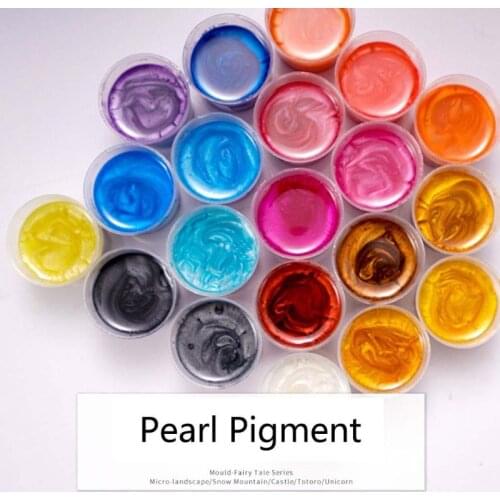 41Color Pearl Mica Powder Epoxy Resin Colorant Dye Pearl Pigment Jewelry Making