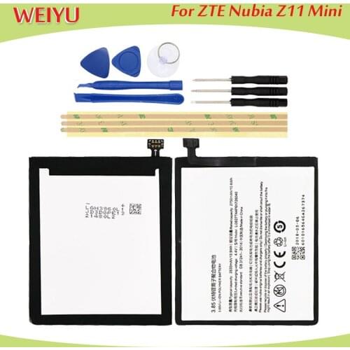Li3827T44P6h726040 Battery For ZTE Nubia Z11 Mini NX529J Batterie Bateria Batterij Accumulator 2830mAh +disassemble tools