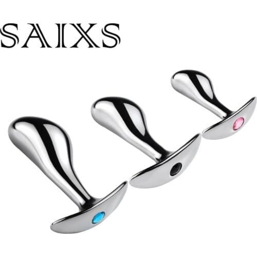 Mertal Anal plug P Spot Stimulator Prostate Massager Butt Plug Wearable Sex Toys for Men and Women Dropshiping