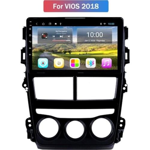 Android Octa Core Car GPS Nagavition For TOYOTA VIOS/YARIS 2017- Manual A/C Car Radio With With Wifi 4G AHD DSP CARPLAY