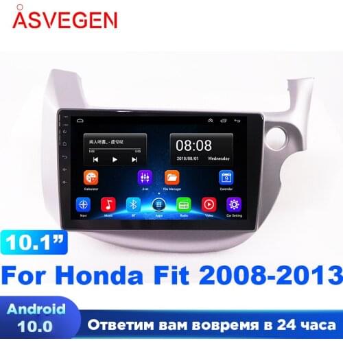 Android 8.1 10.1" Car Multimedia Player For Honda Old Fit Quad Core Car Radio GPS Navigatio Stereo Headunit Video Player