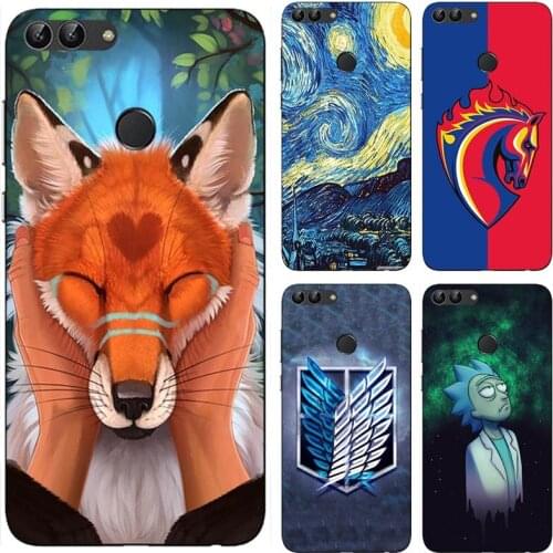 Phone Case For Huawei P Smart 2018 Case 5.65" Soft TPU Back Cover Phone Case For Huawei P Smart PSmart 2018 FIG-LX1 FIG L21