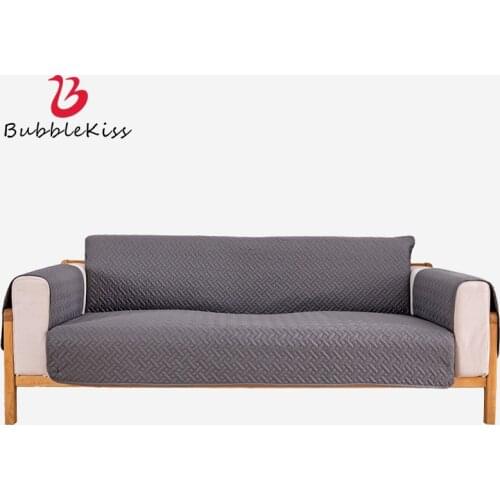 Bubble Kiss Modern Solid Color Jacquard Sectional Couch Cover Home Double-Sided Furniture Non-slip Sofa Cover for Living Room