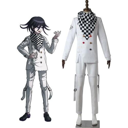 Danganronpa V3: Killing Harmony Kokichi Oma Cosplay Costume Custom Made for Unisex