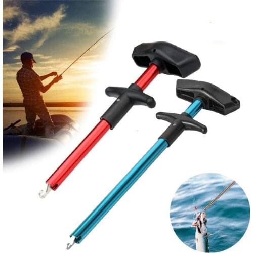 Easy Fish Hook Remover Squeeze-Out Fish Hook Separator Tools Fishing Hooks Extractor T-Type Fish Hook Puller Fast Decoupling