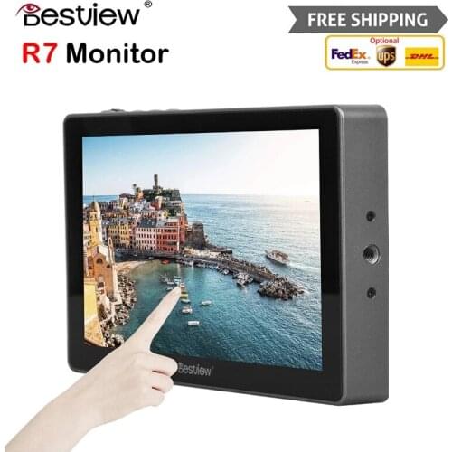 Bestview R7 Monitor 7" 1000nit 1920X1200 Touch Screen 4K Waveform/Vector Scope/3D LUT For Canon Fujifilm Sony Camera