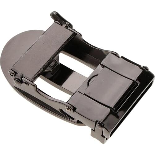 Men Automatic Ratchet Belt Buckle Metal Buckle Replacement Dress Accessory