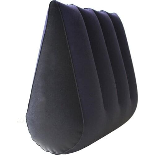 Inflatable Portable Couples Ramp Furniture PVC Soft and durable Triangle Pillow Cozy Feel love Pillow 1 piece