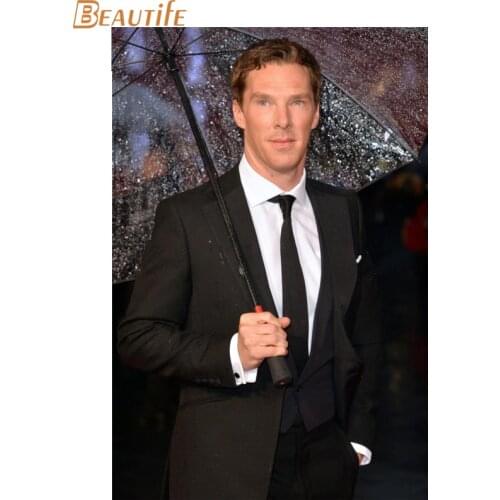 New Arrival Custom Benedict Cumberbatch Poster Home Decoration Fashion Silk Fabric Wall Poster Customize Poster 27X40cm30X45cm