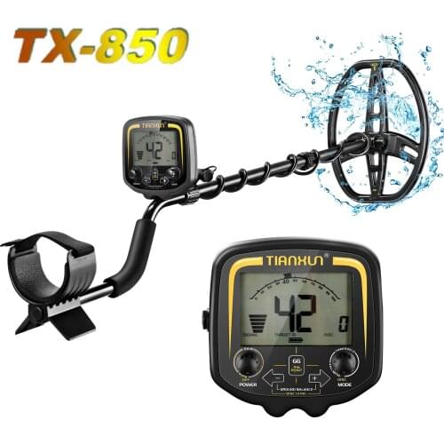TIANXUN TX-850 Metal Detector Underground Depth 2.5m Search Finder Gold Detector Treasure Hunter Detecting Pinpointer Waterproof
