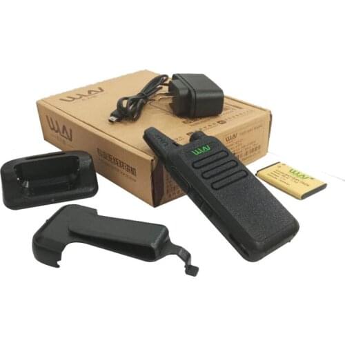WLN KD-C1 UHF 400-470 MHz MINI Handheld Two-Way Ham Radio Communicator HF Transceiver Portable Walkie Talkie