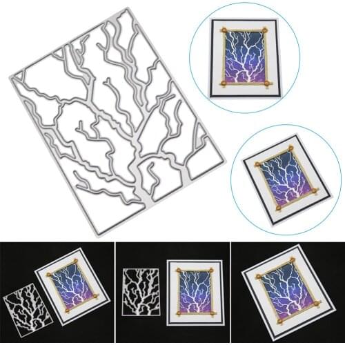 Simple Tree Shaped Cutting Dies DIY Handcraft Reusable Durable Lightweight Best Decor for DIY Card Invitation Card BS