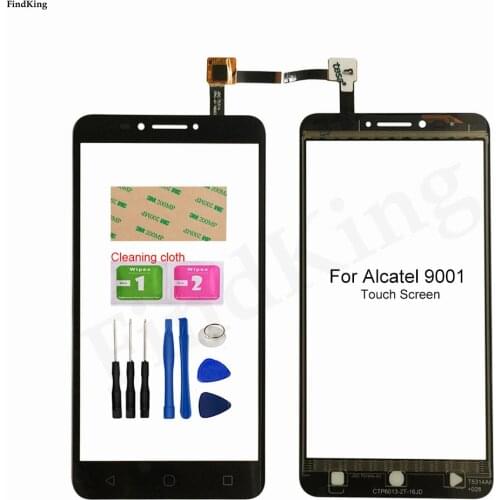 Touch Screen For Alcatel Pixi 4 6.0 4G OT 9001 9001A 9001D 9001X Touch Screen Digitizer Front Glass Outer Panel Sensor Parts