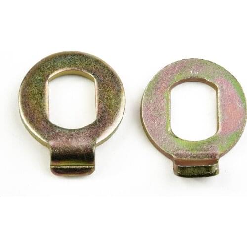 2pcs M12/M14 Washer For Electric Bike Bicycle Hub Motor Torque Anti-Rotation Steel Washer Ebike Durable Scooter Replacement Part