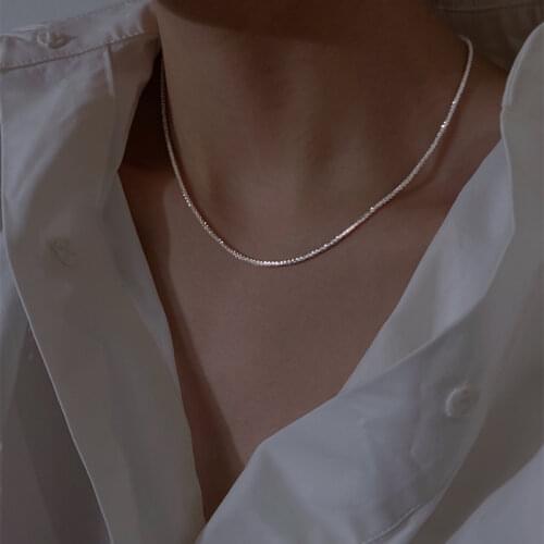 Shiyuefangfei Silver Chokers