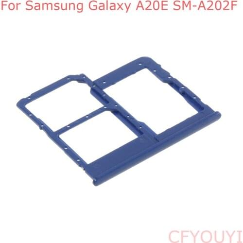 For Samsung Galaxy A20E A202F SIM Slot Micro SD Card Tray Holder Slot
