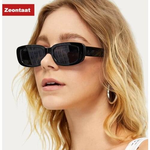 Retro Square Sun Glasses Luxury Brand Travel Small Rectangle Sunglasses Women Men Vintage Oculos Lunette De Soleil Femme