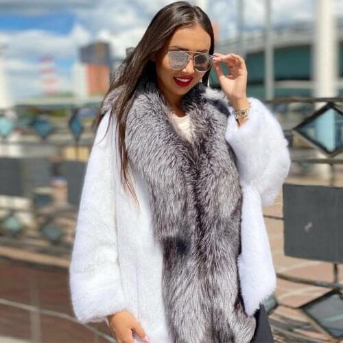 Tatyana furclub Silver Fox Fur Coats