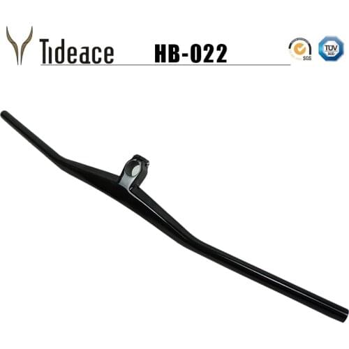 Tideace T800 Full Carbon Handlebar UD MTB Mountain Handlebars Integrated Handlebar With Stem Ultra Light 600-700mm Bike Parts
