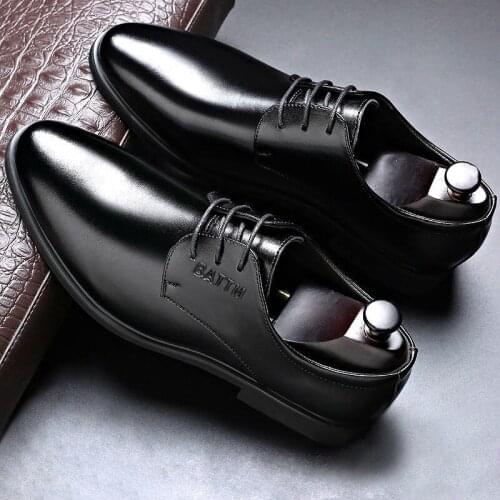 Batuton Mens Leather Shoes Leather Dress Shoes Mens Mens Shoes Leather Original Chaussure Homme Zapatos De Hombre