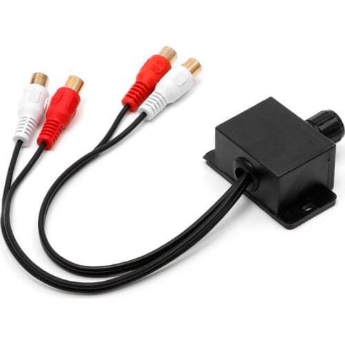 Universal Car Amplifier Bass RCA Level Remote Volume Control Knob LC-1 New