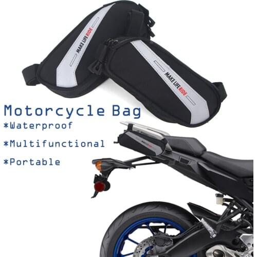 For BMW R1250GS Adventure LC F900R For YAMAHA Tenere 700 MT07 MT09 Tracer Motorcycle Saddlebag Tail Bag Panniers Rack Waterproof