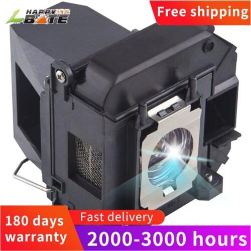 HAPPYBATE ELPLP68/V13H010L68 Projector Lamp for EH-TW5900/EH-TW6000W/EH-TW6100/PowerLite HC3010/PowerLite HC3010E lamp projector