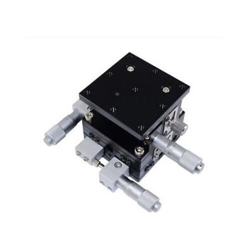 XYZ 60X60mm Inseparable Horizontal Precision Linear Stage Cross-roller Bearing
