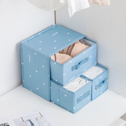 Drawer type Clothes Storage Box,Bra socks lingerie organizer,Room Closet Storage Drawer ,Foldable Underwear Drawer Organizer