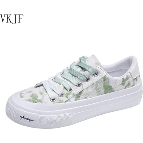 2021Women Autumn Board Canvas Shoes Breathable and Comfortable Flat Bottom Womans Sneakers Shoes